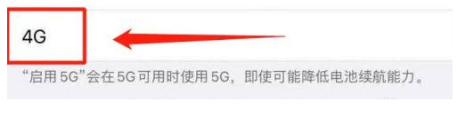 果洛苹果13维修分享iPhone 13恒定4G设置方法 