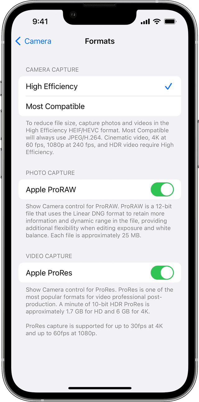 果洛苹果13维修分享如何在 iPhone 13 Pro 机型中拍摄和管理 ProRes 视频 